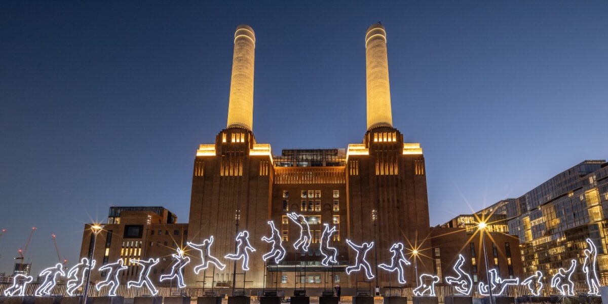 LIGHT FESTIVAL BATTERSEA POWER STATION, UNTIL MARCH 5TH The Lunch Circle