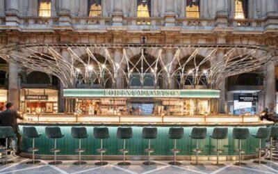THREE COURSE MEAL AND COCKTAILS FOR TWO AT FORTNUM & MASON AT THE ROYAL EXCHANGE(LONDON)